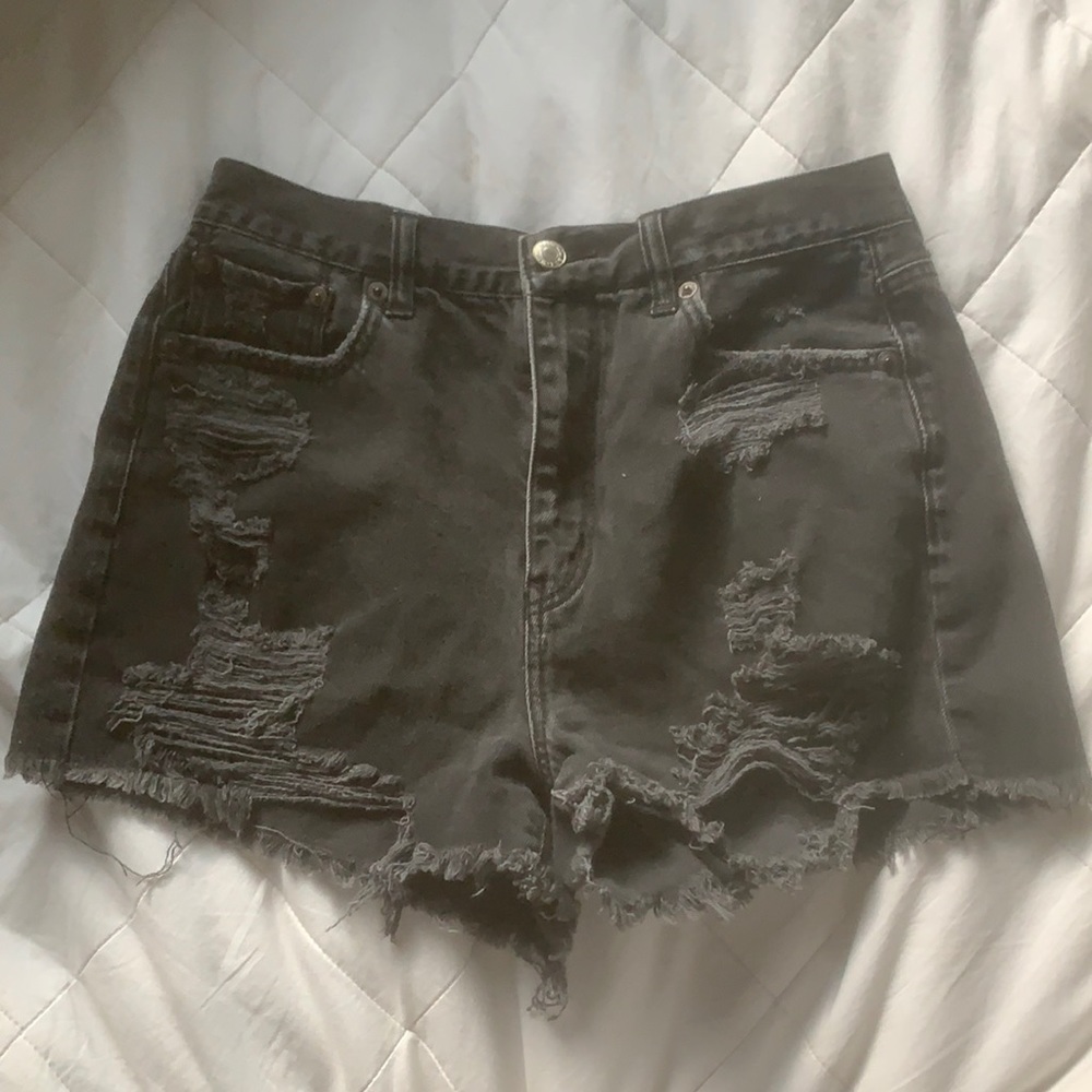 Black American Eagle shorts